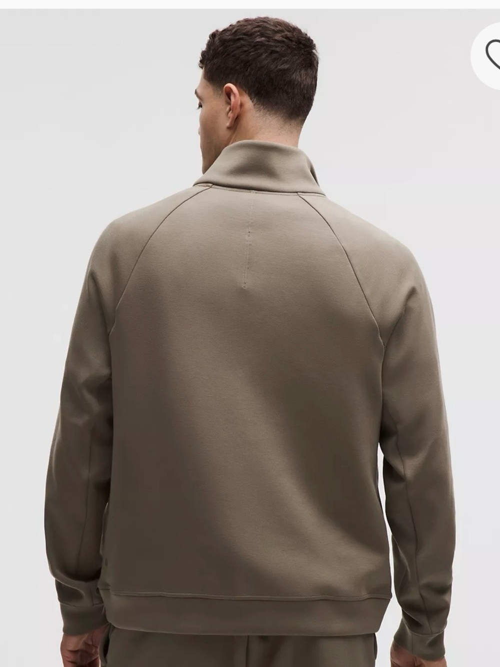 Lululemon men’s Smooth Spacer Quarter Zip - Picture 3 of 6